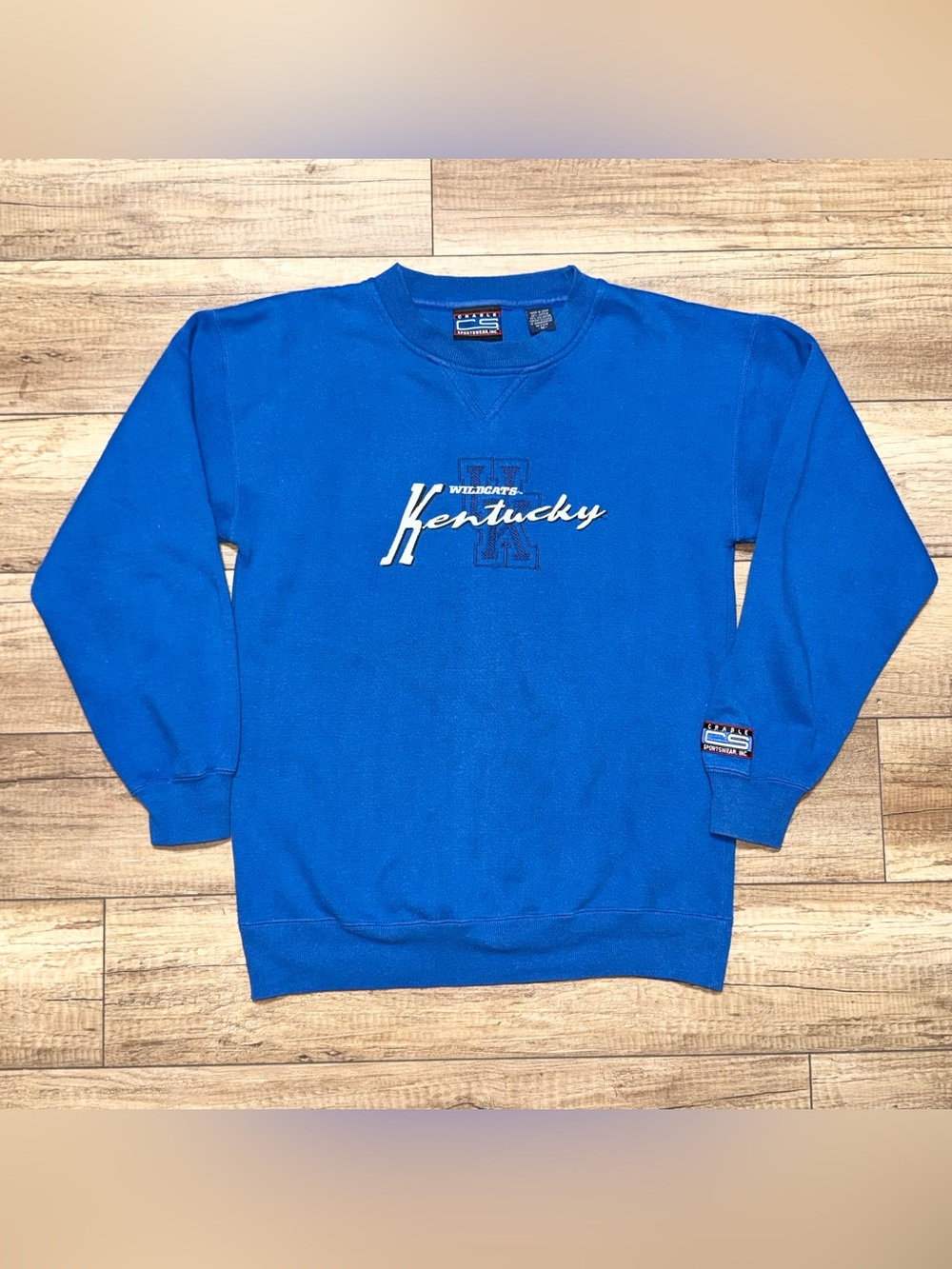 Kentucky Wildcats NCAA Vintage CS Crable Sportwear Pullover Sweater Adult M